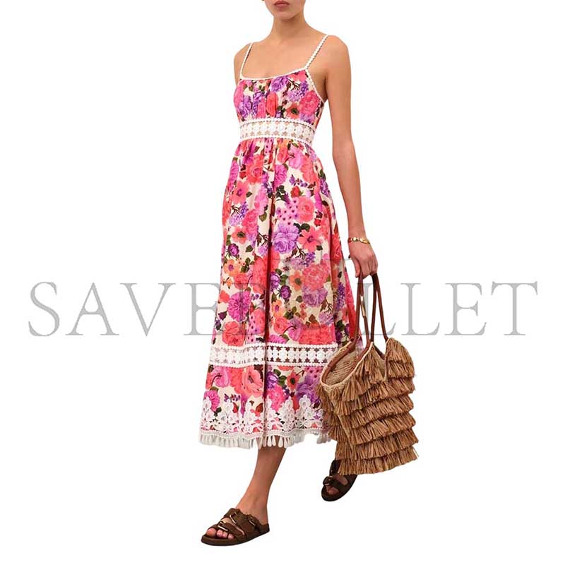 ZIMMERMANN STARDUST FIT & FLARE DRESS 6011DRS265